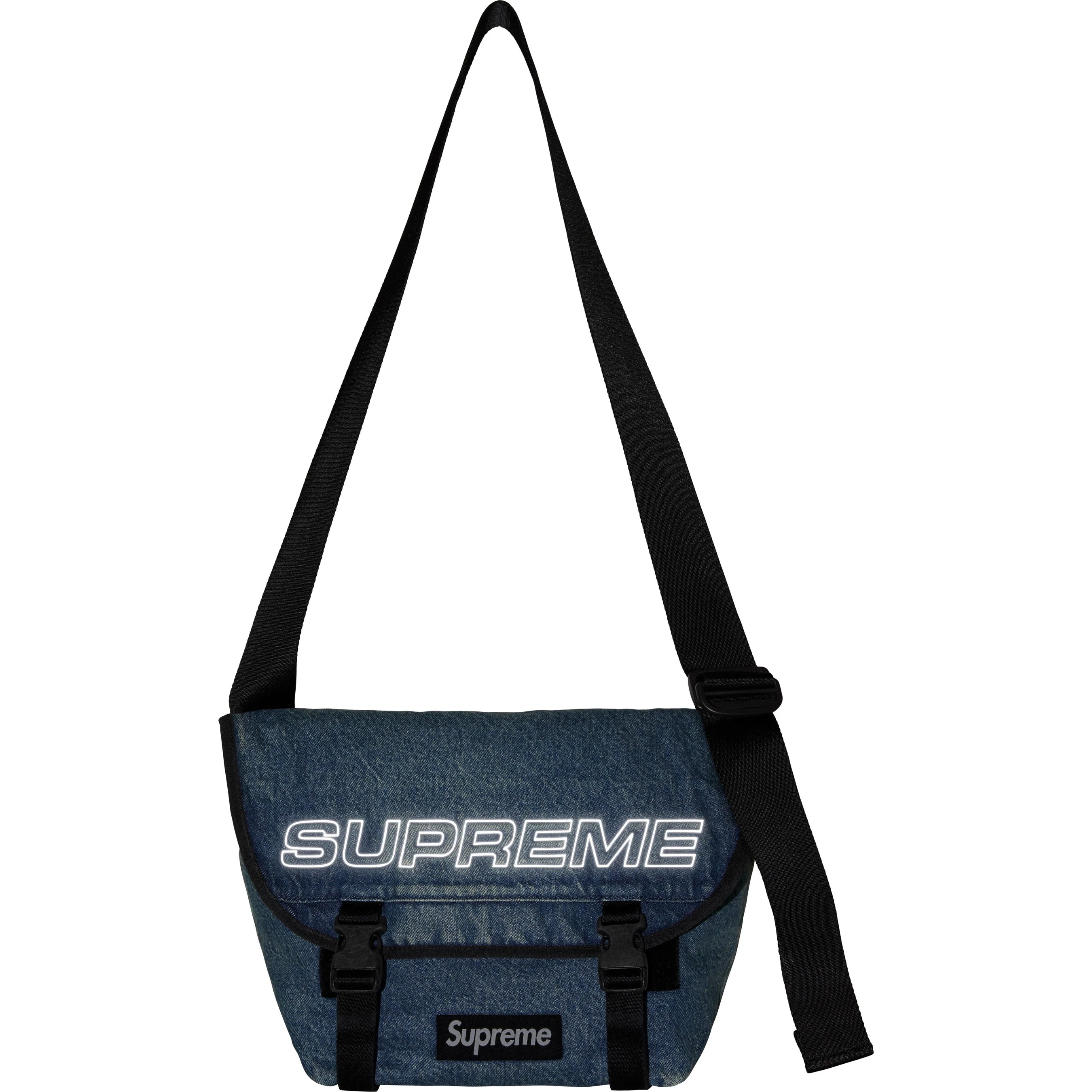 Denim Messenger Bag view 23